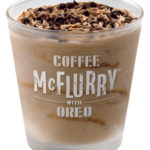 Coffee McFlurry with Oreo