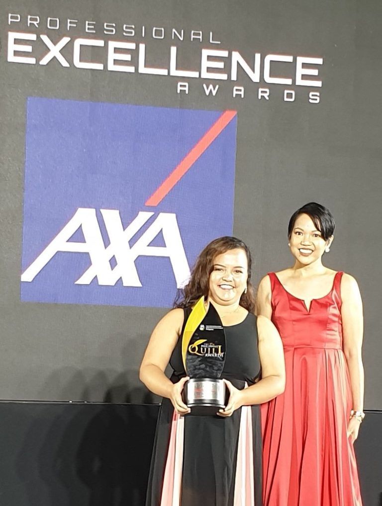 AXA Philippines bags a Quill