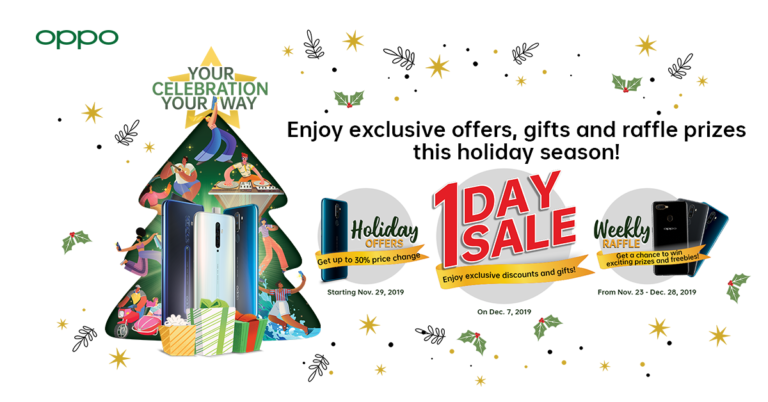 OPPO welcomes the Holiday season with a Grand PamaskOPPO Christmas Roadshow on Dec. 7