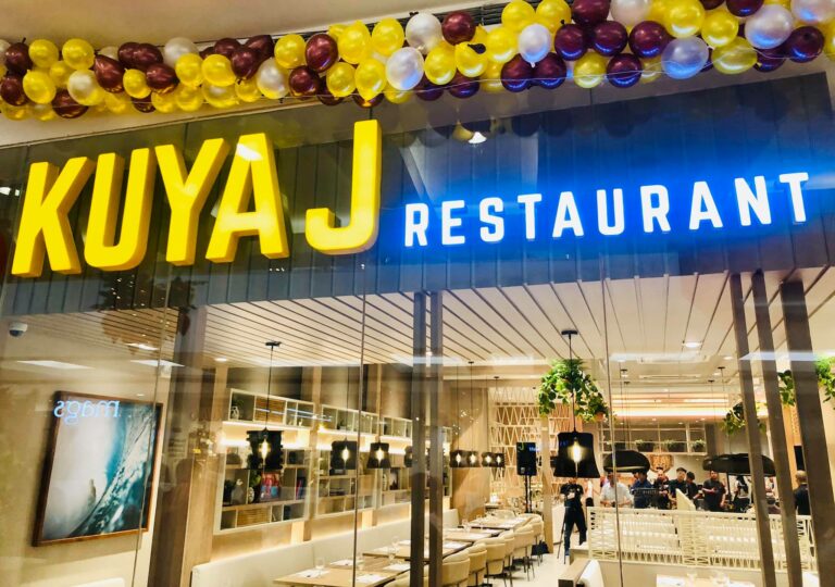Kuya J reveals new look at the opening of North EDSA restaurant