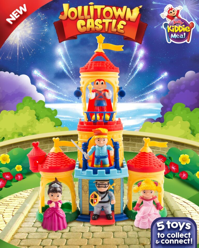 Jollibee is opening the year with an exciting royal offering for kid with Jollitown Castle kiddie meal toys