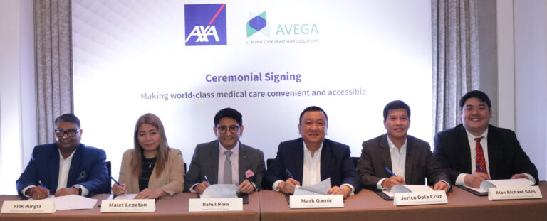 AXA Philippines inks partnership with Avega Managed Care.