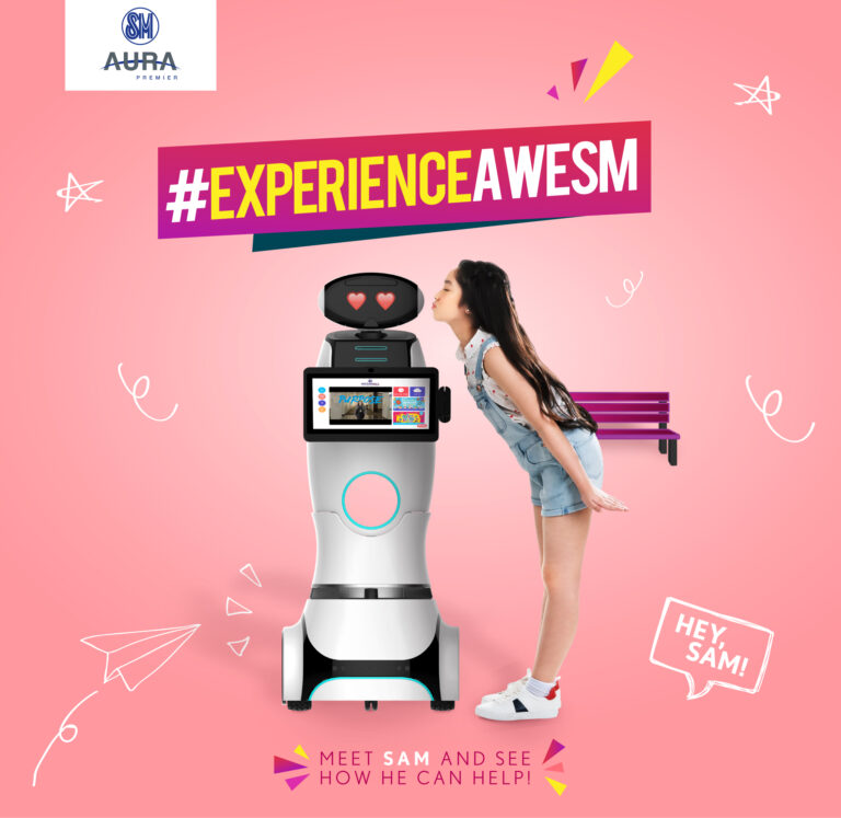 Say hello to ‘SAM’ at SM Aura Premier!