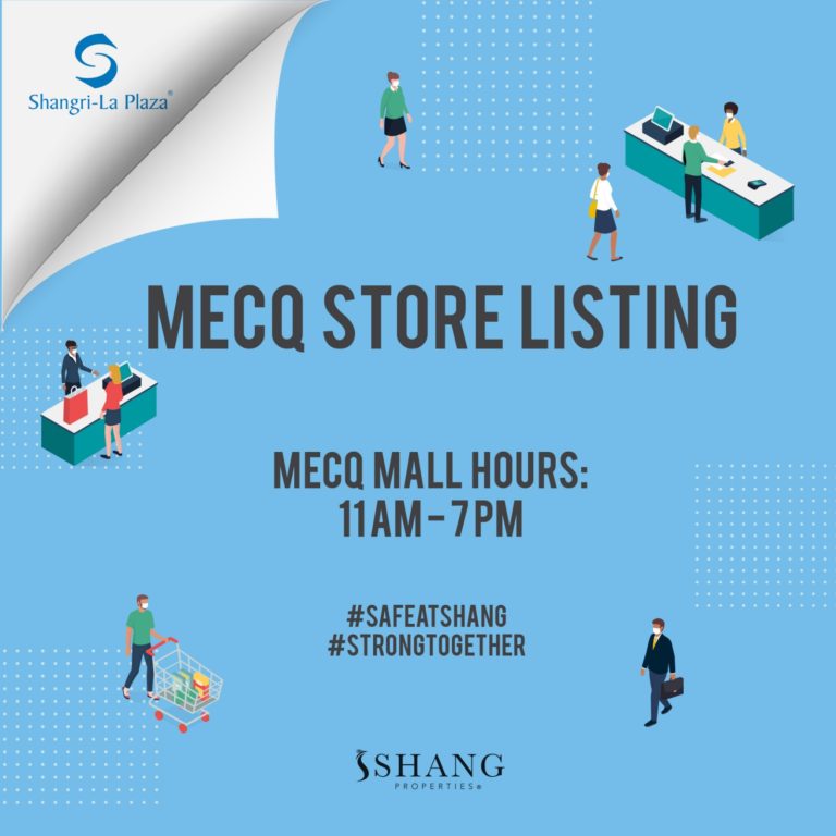 Shangri-La Plaza welcomes back mall guests