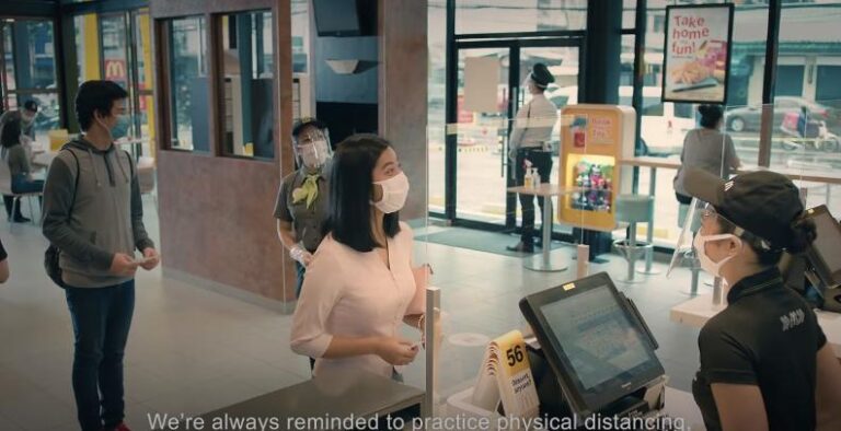 McDonald’s continues to re-assure customers  with its safety protocols