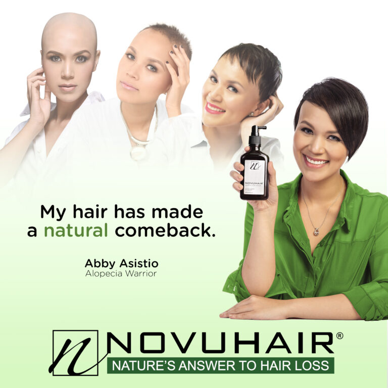 NOVUHAIR® Supports Alopecia Philippines