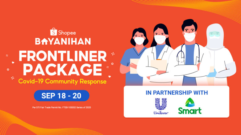 Shopee Launches the Shopee Bayanihan: Frontliners Package to Support Frontliners Amidst the Pandemic