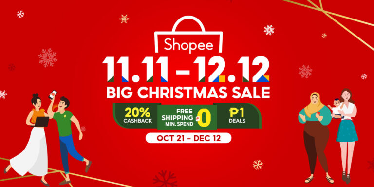 Shopee Kicks Off 11.11 – 12.12 Big Christmas Sale, Aims to Make E-Commerce for Everyone