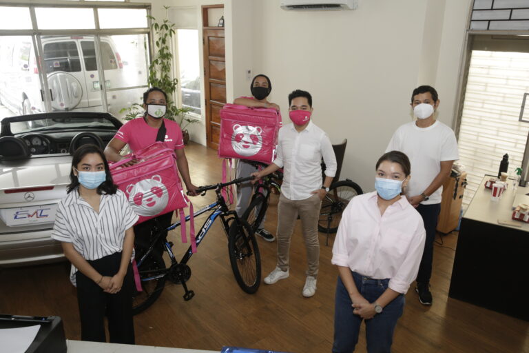 EMC and foodpanda gives free bikes and jobs to unemployed Filipinos