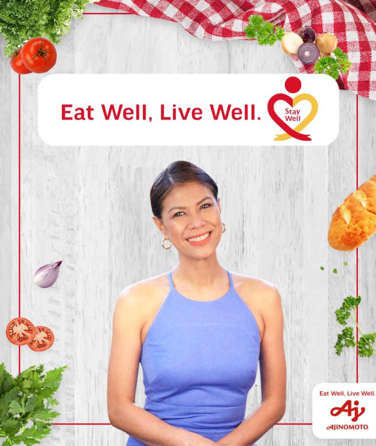 Ajinomoto and GMA-7 launch “Eat Well, Live Well. Stay Well” web series