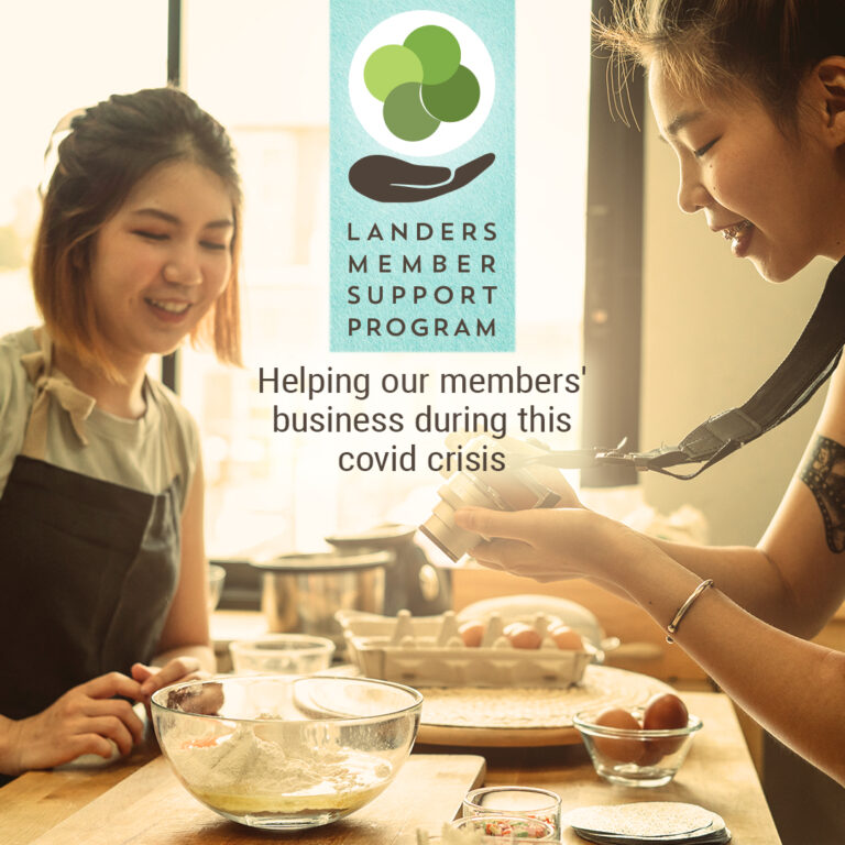 Landers helps the community bounce back  with  Member Support Program