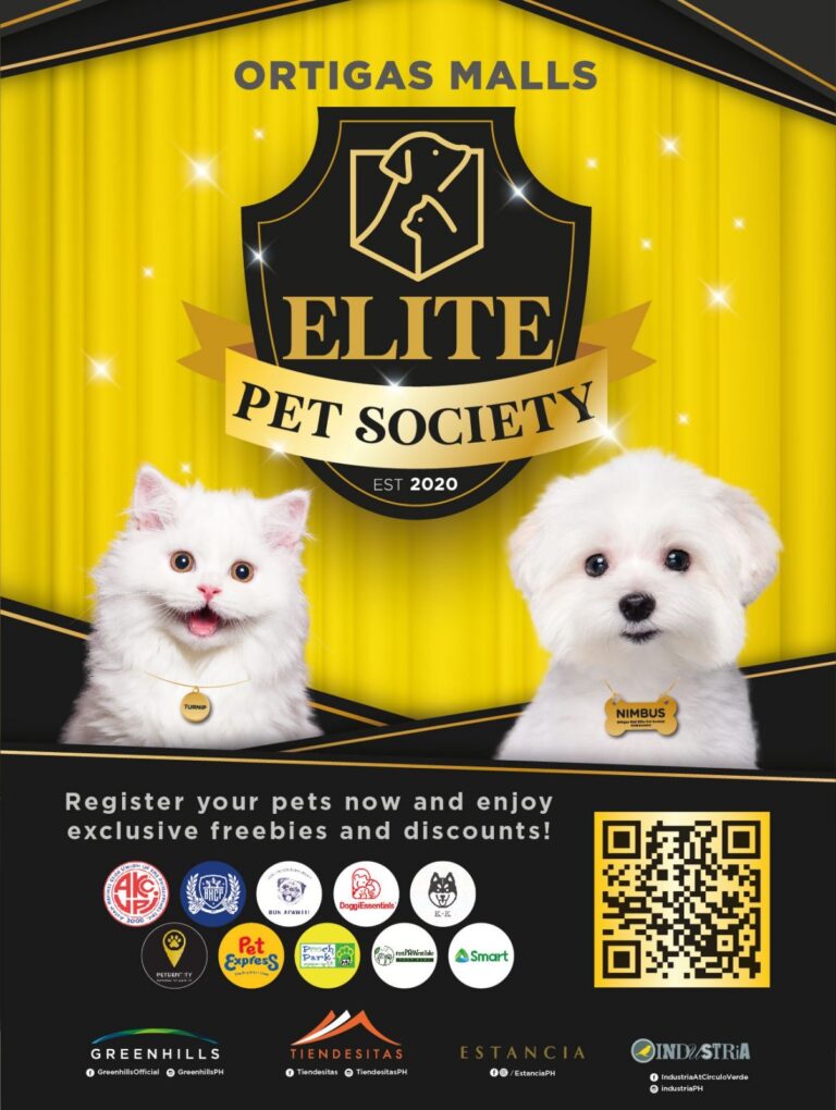 Ortigas Malls launches an Elite Society for Pets