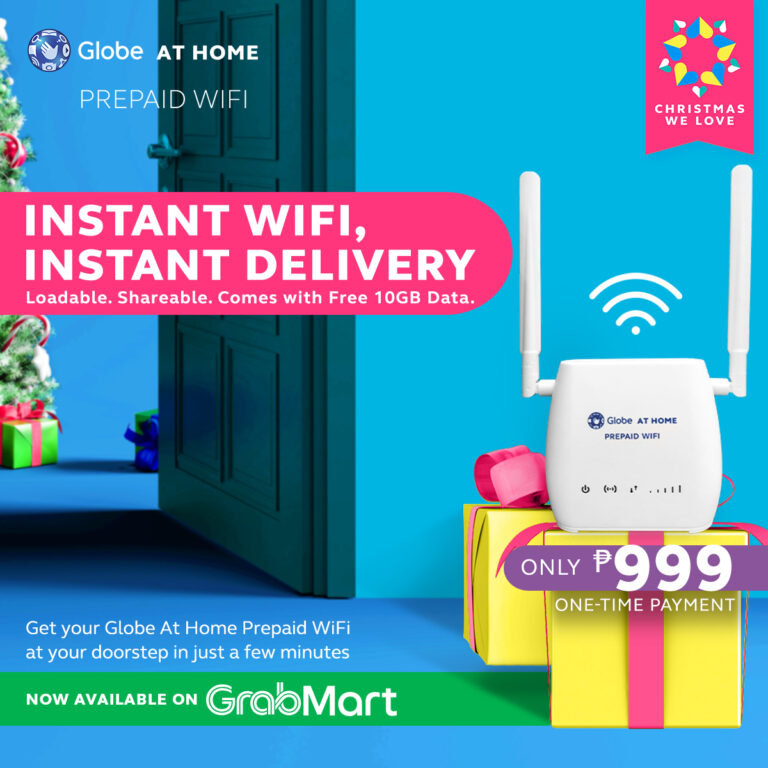 Need a fast connection? No worries, Grab and Globe At Home Have Got You Covered!