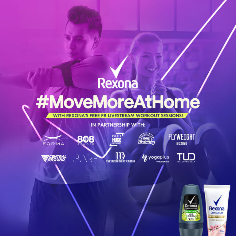 Finish the year strong and #MoveMoreAtHome with Rexona!