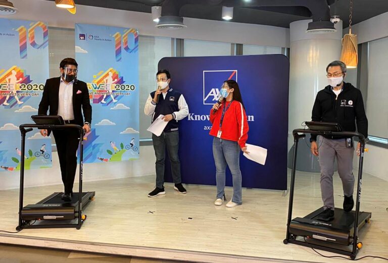 AXA PH employees volunteer to support social causes