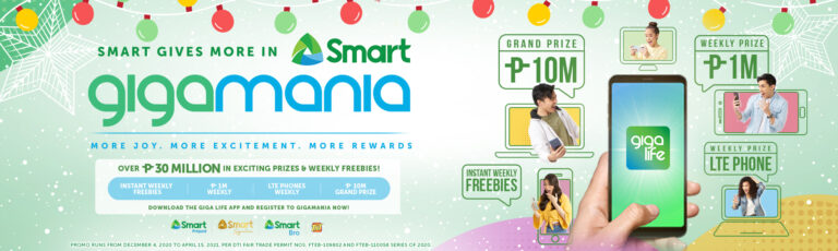 Smart celebrates the Season of Giving with GIGAMANIA 