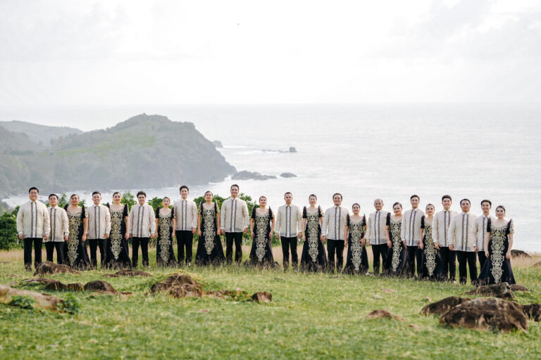 Philippine Madrigal Singers perform Harmonies of Hope at Shangri-La Plaza on December 5