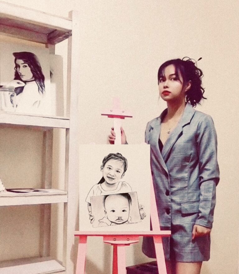 Baguio-based Artist, Riz Cabrera, launches online art auction for Smile Train Philippines
