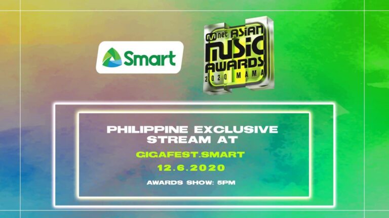 Smart to stream 2020 MAMA live for Filipino K-Pop fans on Dec. 6