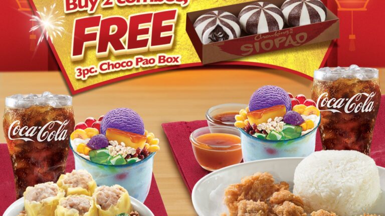 Chowking brings in double happiness for Chinese New Year and Valentine’s Day with free Choco Pao boxes