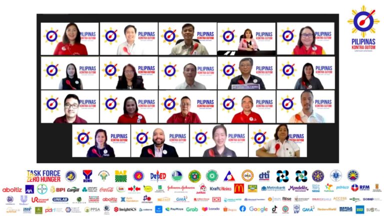Government and private sector join forces to launch  national anti-hunger initiative Pilipinas Kontra Gutom