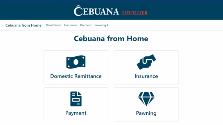 Cebuana Lhuillier’s services can now be done from home