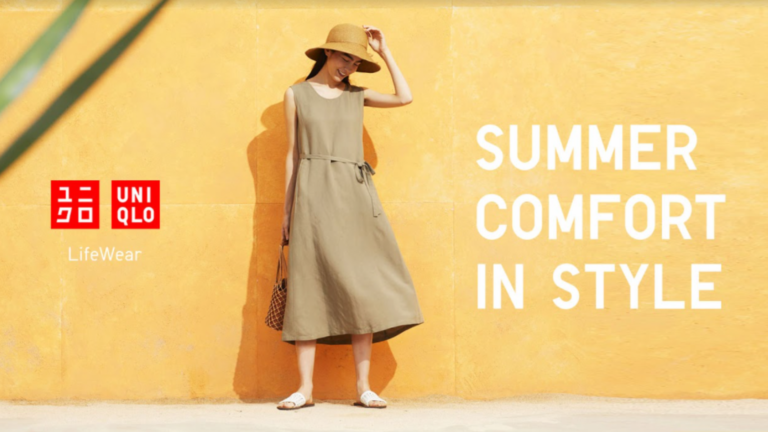 Spend your Summer in Comfort and Style with UNIQLO