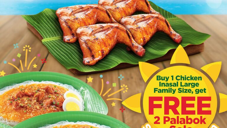Another Blowout treat for Mang Inasal Chicken and Palabok fans