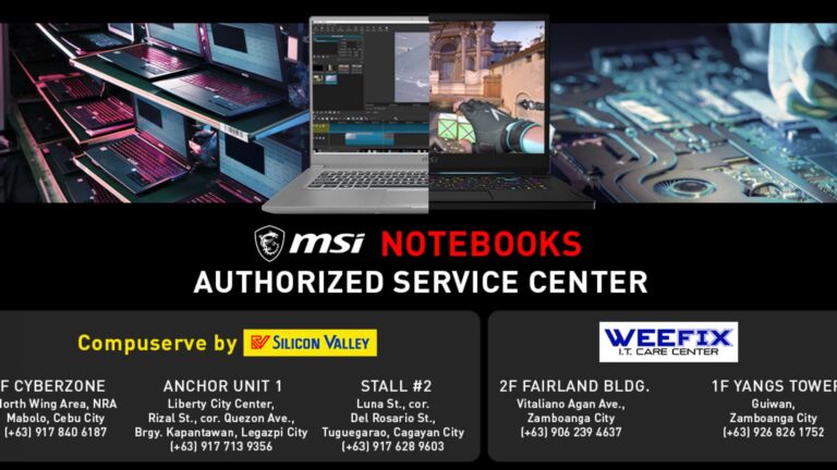 MSI launches first-ever authorized repair services  outside Metro Manila