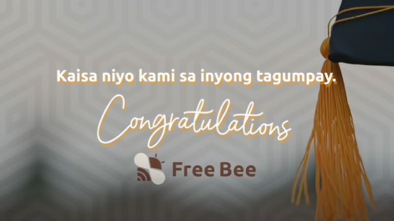 Free Bee celebrates graduation season with OFWs