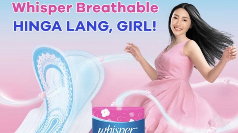 Thousands of Filipinas, Including Celebs, Switched to Whisper’s New Presko Pad
