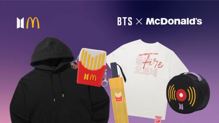 The Much Anticipated McDonald’s x BTS Collaboration Kicks Off with Exclusive Merch Drop 