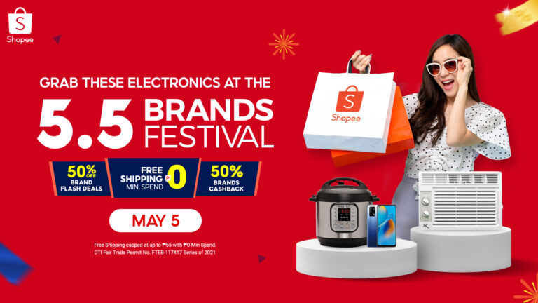 The Hottest Electronics You Need to Score this Summer at the Shopee 5.5 Brands Festival 