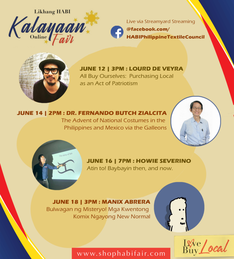 HABI Kalayaan Online Fair showcased how we can easily weave local into our everyday