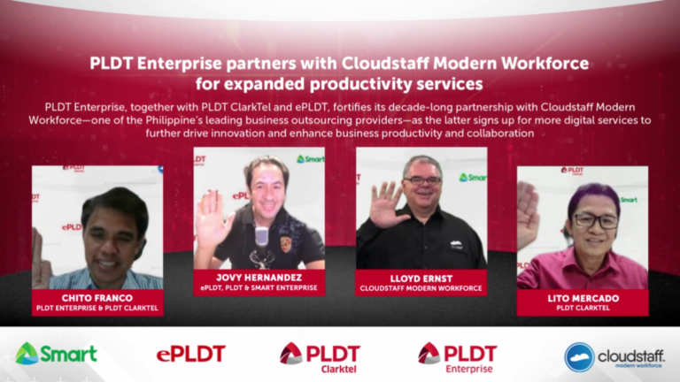 PLDT Enterprise, Cloudstaff cement decade-long partnership with expanded productivity services