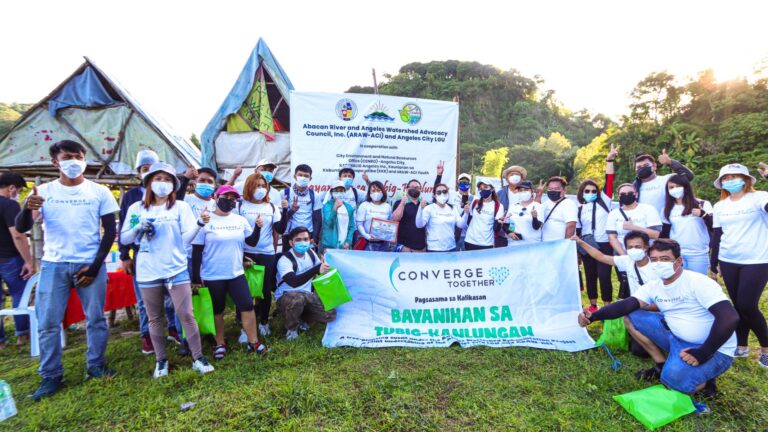 In partnership with ARAW-ACI, Angeles City LGU  Converge advocates for watershed rehabilitation