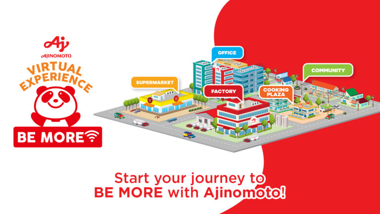Ajinomoto launches Virtual Experience: Be More where students and homemakers can learn about food safety, sustainability, and more!