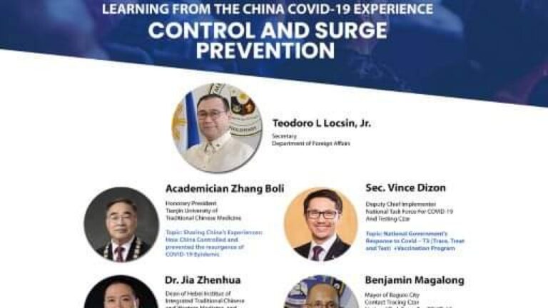 PHILIPPINES AND CHINA’S EXPERIENCE WITH THE PLAGUE OF THE CENTURY