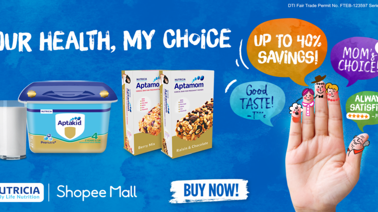 Danone Specialized Nutrition inspires healthier nutrition choices with its first regional campaign on Shopee