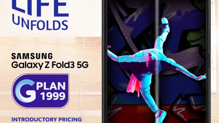 #LifeUnfolds with the all-new Samsung Galaxy Z Fold3 5G and Galaxy Z Flip3 5G on Globe’s GPlan with 5G