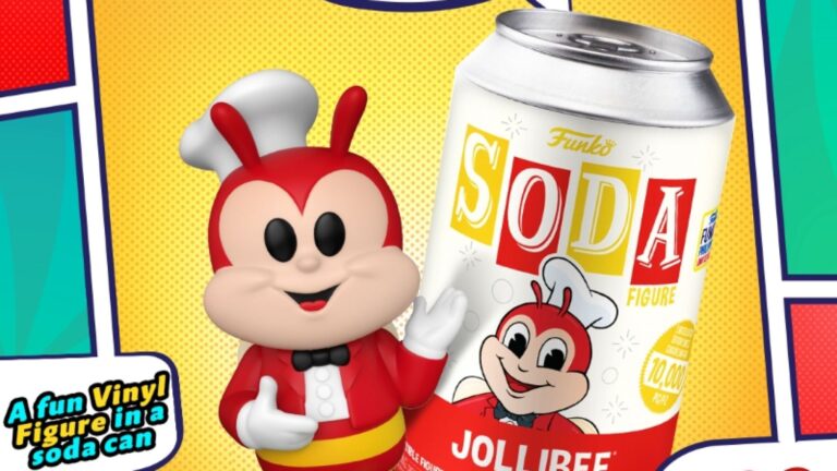 Get your hands on the new, limited-edition Jollibee Funko Soda!   
