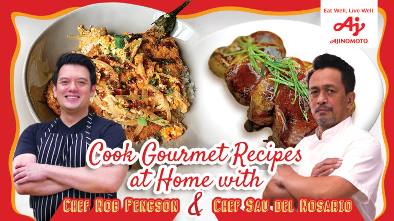 Cook gourmet recipes at home with Ajinomoto