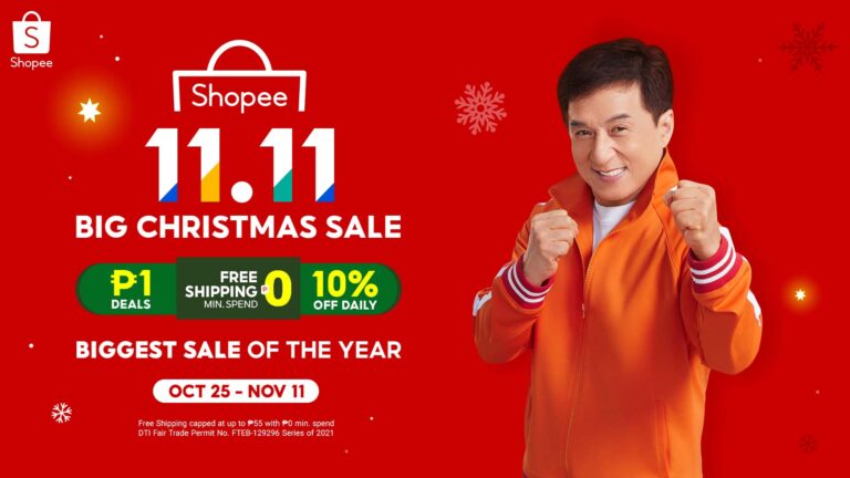    Shopee Launches 11.11 Big Christmas Sale, its Biggest Sale of the Year, with Unbeatable deals and Nonstop Fun