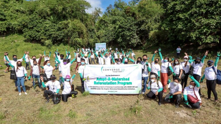 Converge takes climate action to heart,  adopts Angeles watershed