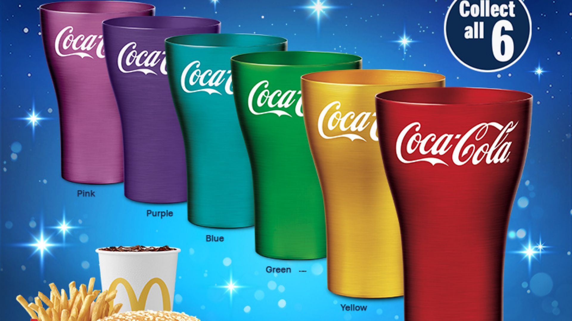 McDonald’s brings color to the holiday season through new limited edition CocaCola Cups