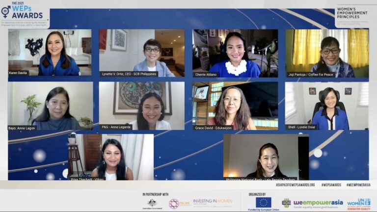 Nine Philippine Companies earn awards from UN Women and the EU for outstanding gender equality practices      