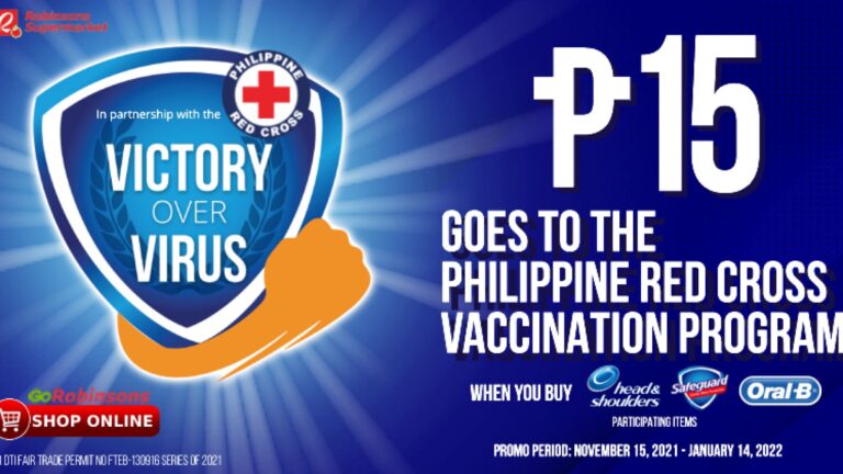 P&G and Robinsons support Philippine Red Cross in accelerating the vaccination of more Filipinos