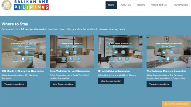 DOT launches website with exclusive travel deals for Balikbayans