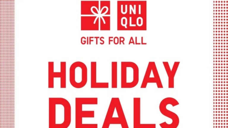Extend the Christmas Festivities with UNIQLO’s Holiday Deals from December 26 to December 30
