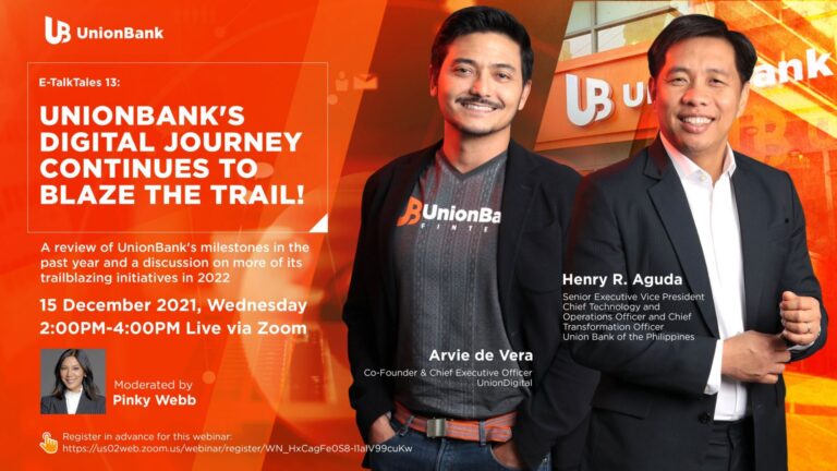 Achievements, future projects take the spotlight at UnionBank’s E-TalkTales year-ender event